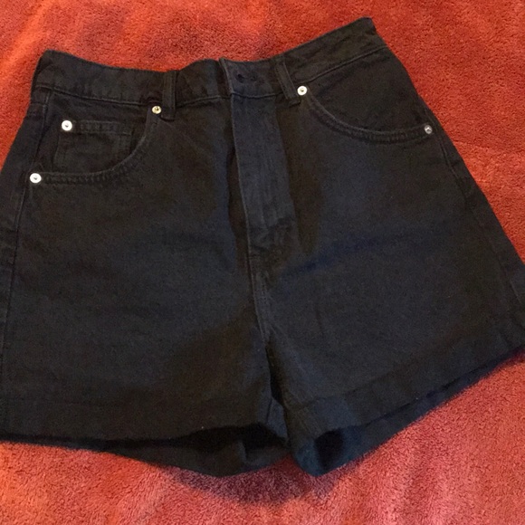 h and m mom shorts